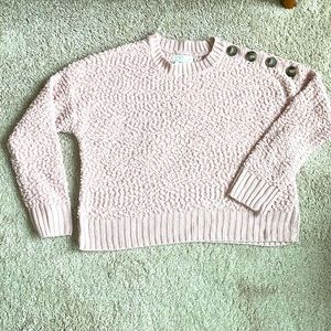Pink junior sweater